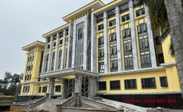 Cửa kính tự động Bắc Giang trụ sở HĐND Lạng Giang