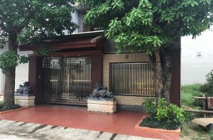 Cổng mở cánh tự động cho biệt thự