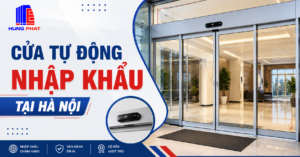 Cửa tự động nhập khẩu tại Hà Nội