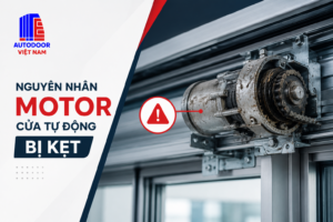 Nguyên nhân motor cửa tự động bị kẹt