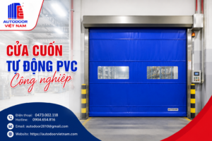 cửa cuốn tự động PVC công nghiệp
