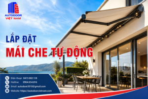 Lắp đặt mái che tự động