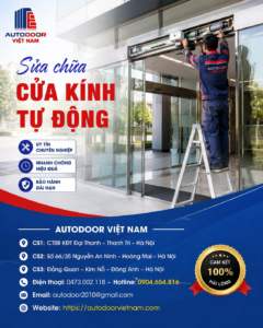 Sửa chữa cửa kính tự động